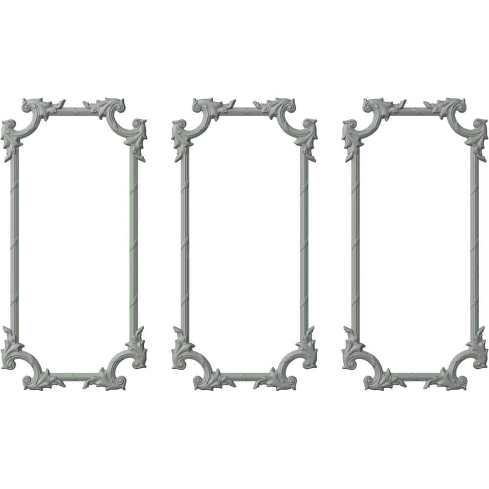 13.35 Sq. Ft. Unfinished Polyurethane Tirana Panel Moulding Kit (Triple Panel) price history on PriceWatchPro