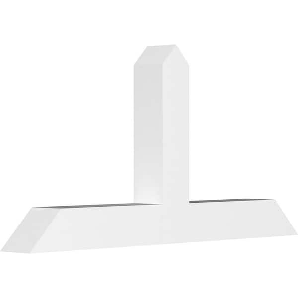 Ekena Millwork Portland 60 in. W x 30 in. H x 6 in. D Signature Polyurethane Bracket