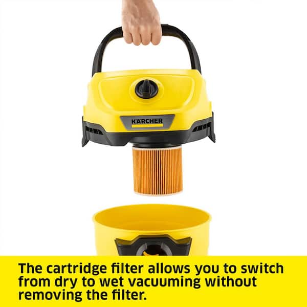 Karcher WD 3 Multi-Purpose 4.5 Gal. Wet-Dry Shop Vacuum Cleaner