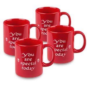 Waechtersbach 4-Piece "You Are Special Today" Ceramic Mug Set