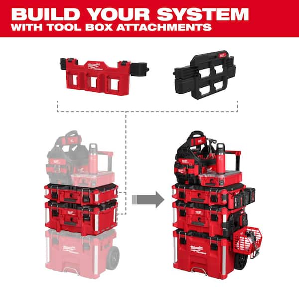 Milwaukee PACKOUT Compact Plate Tool Box Rack Attachment