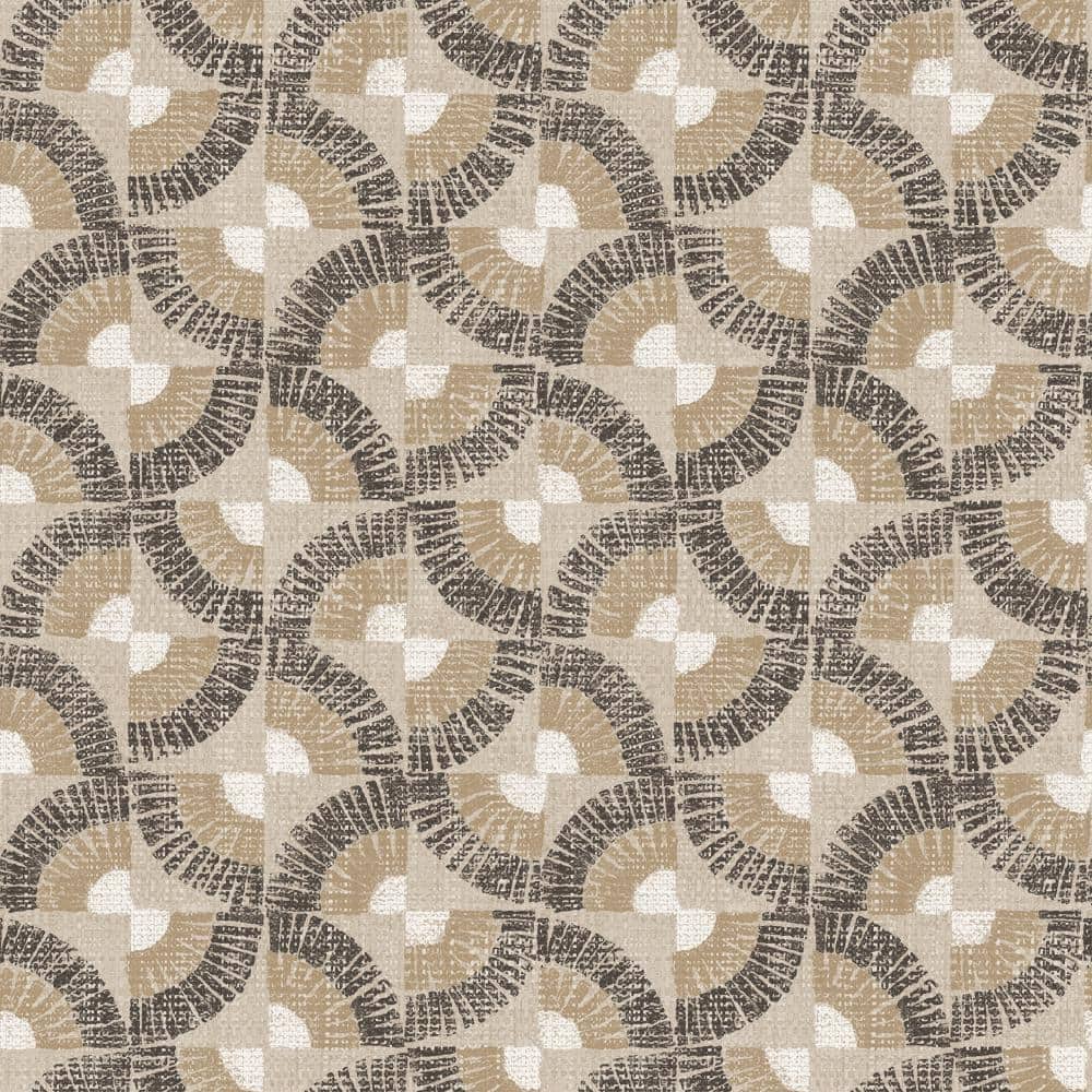 Grasscloth Fans Neutral Bronze Peel and Stick Wallpaper Sample price history on PriceWatchPro