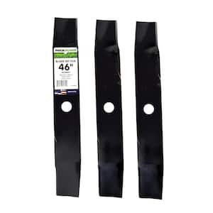 3 Blade Mulching Set for Many 46 in. Cut Murray Mowers, Replaces OEM # 56631E701 and 656631