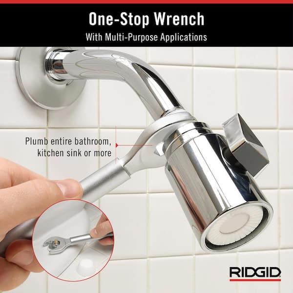 RIDGID EZ Change Faucet Tool + One Stop Wrench + 101 Copper Tubing Cutter +  10 in. Water Pump Pliers Plumbing Essentials Bundle HD77668-56988+3 - The  Home Depot