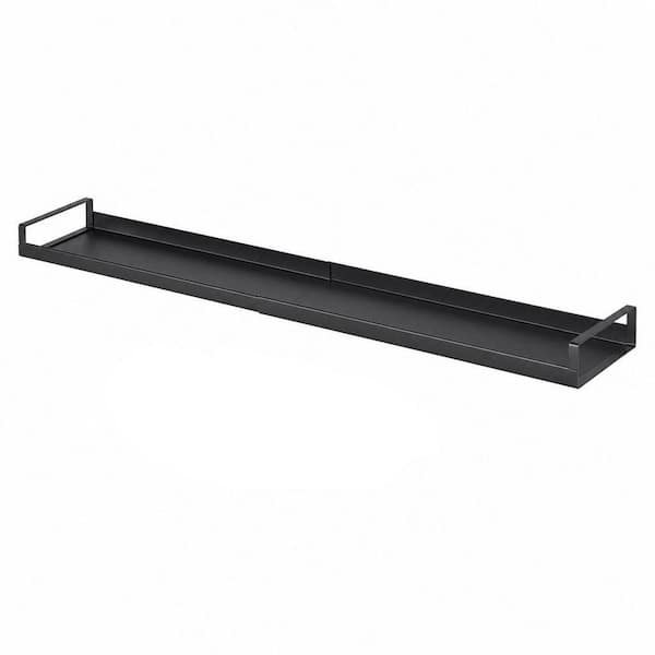 20 in. 30 in. Adjustable Matte Black 4 x Strong Magnetic Stove Top Shelf, Oven Shelf Spice Rack, Seasoning Organizer