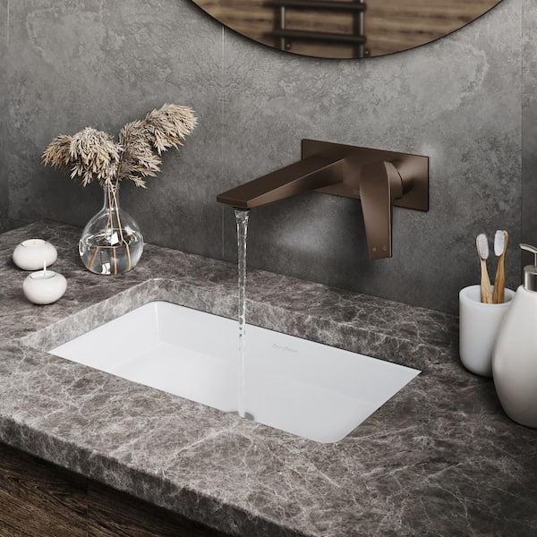 Swiss Madison Voltaire Single-Handle Bathroom Wall Mount Faucet in Oil Rubbed Bronze