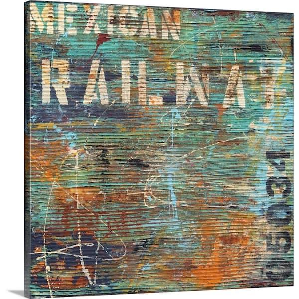 "Mexican Railway" by Erin Ashley Canvas Wall Art