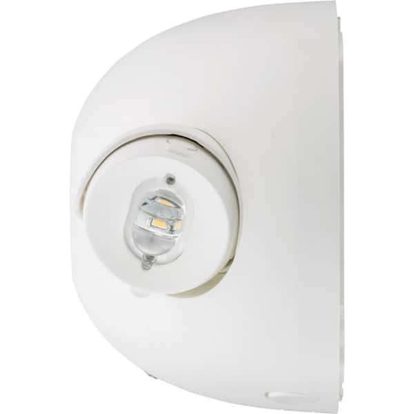 Lithonia Lighting Contractor Select EU2C 120/277-Volt Integrated LED White Emergency  Light Fixture with Battery EU2C M6 - The Home Depot