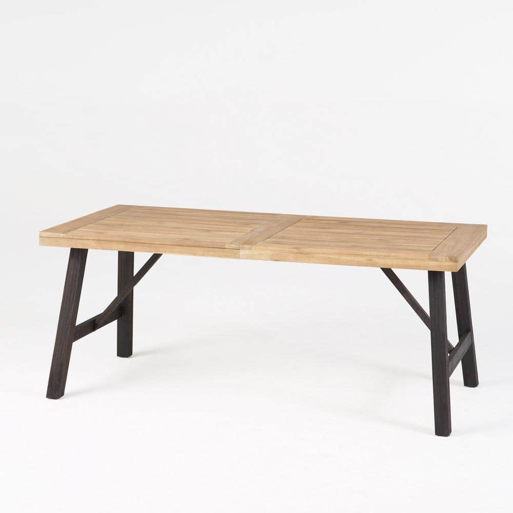 Bettina Rectangle Desk Wood Indoor/Outdoor Dining Table.