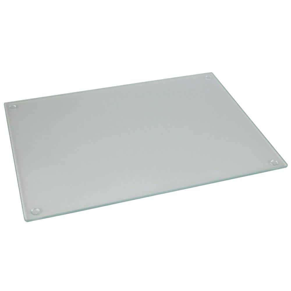Reviews for Home Basics Frosted Glass Cutting Board