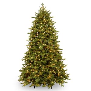 7-1/2 ft. Feel Real Princeton Deluxe Fraser Fir Hinged Tree with 1000 Dual Color LED Lights and PowerConnect