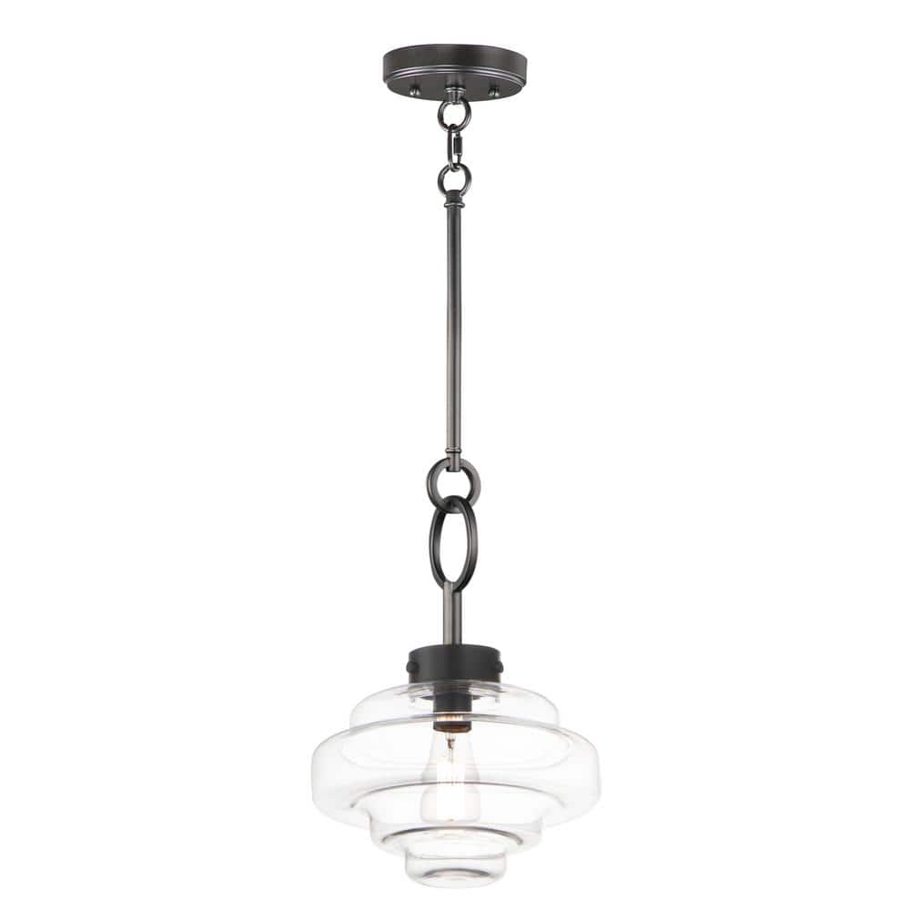 Harbor 1-Light Black Pendant Light price history on PriceWatchPro
