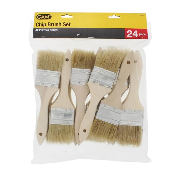 1-1/2 in. Flat Solvent-Proof Chip Brush (24-Pack)
