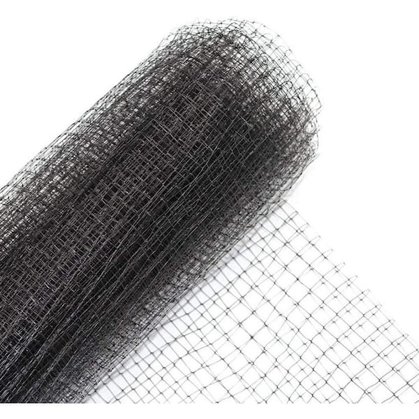 Unbranded 7 ft. x 100 ft. White Poly Heavy-Duty Garden Netting For Vegetable And Fruit Trees