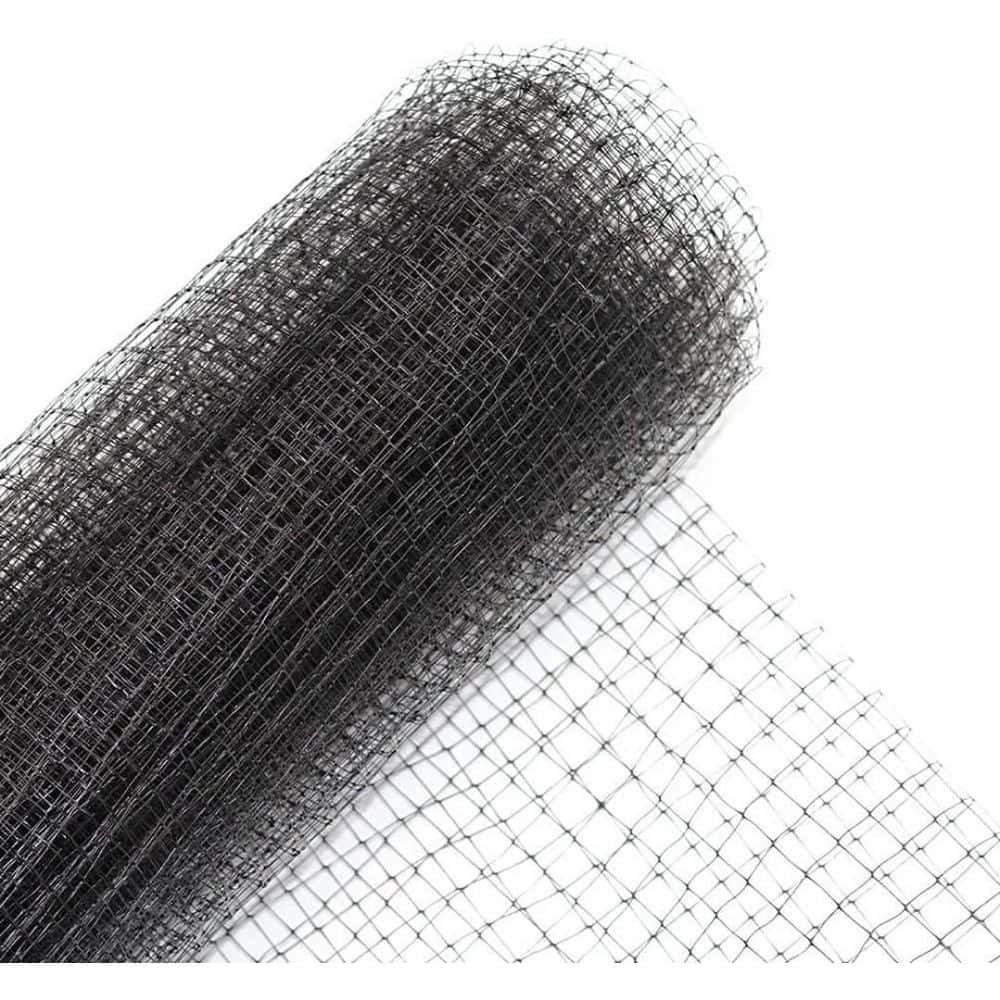7 ft. x 100 ft. White Poly Heavy-Duty Garden Netting For Vegetable And Frui