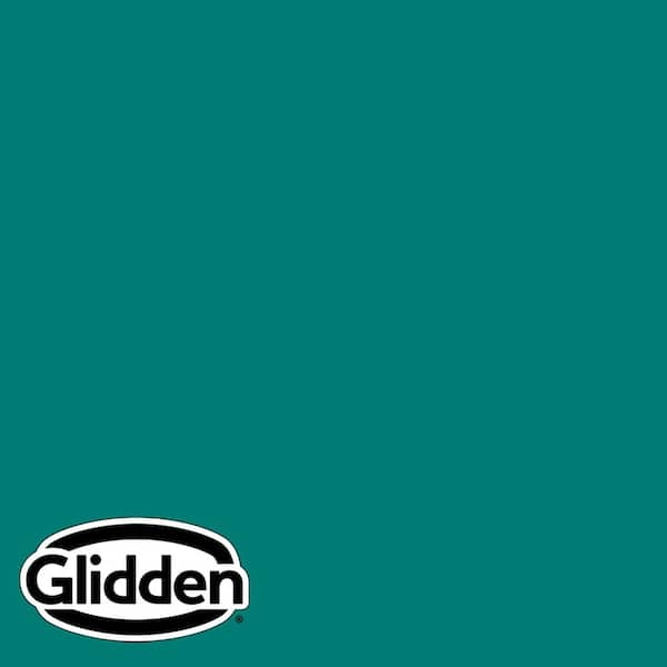 Glidden Essentials 5 gal. PPG1231-7 Romantic Isle Flat Exterior Paint