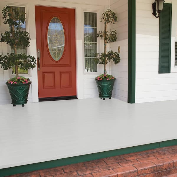 Behr Premium 1 Gal Ultra Pure White Gloss Enamel Interior Exterior Porch And Patio Floor Paint 670501 Patio Floor Paint, Porch And Patio Floor Paint Sherwin Williams