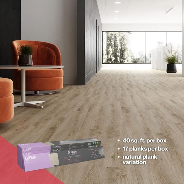 Lucida Surfaces GlueCore Classic Cashmere 22 MIL x 7.3 in. W Lucida Surfaces GlueCore Classic Cashmere 22 MIL x 7.3 in. W