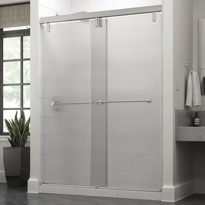 Rain Sliding Shower Doors Showers The Home Depot