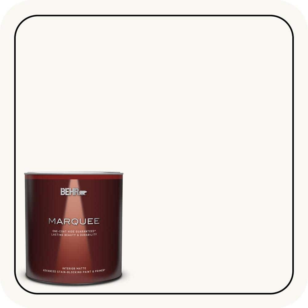 1 qt. #PR-W15 Ultra Pure White Matte Interior Paint & Primer price history on PriceWatchPro