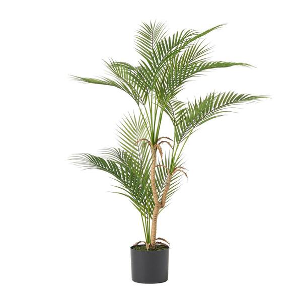 Avex 3.3 ft. Artificial Palm Tree in Black Plastic Pot