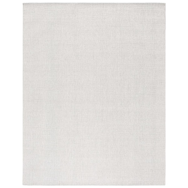SAFAVIEH Abstract Light Gray/Ivory 9 ft. x 12 ft. Speckled Area Rug