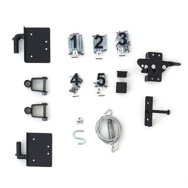 Adjust-A-Gate 3 Rail 60 in. H/ 60 in.-96 in. W Kit-Contractor Series