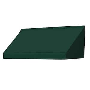 6 ft. Classic Manually Retractable Awning (26.5 in. Projection) in Forest Green