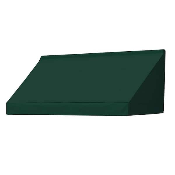 Awnings in a Box 6 ft. Classic Manually Retractable Awning (26.5 in. Projection) in Forest Green