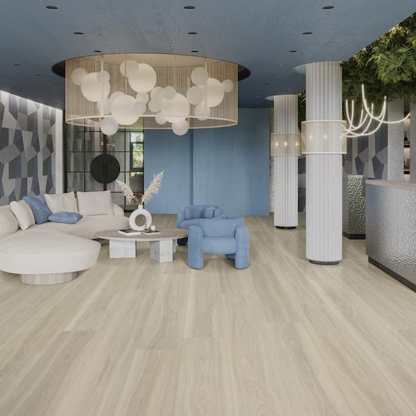 French Oak Atherton EIR 22 MIL 9.1 in. x 60 in. Click Lock Waterproof Luxury Vinyl Plank Flooring (22.83 sq. ft./case)