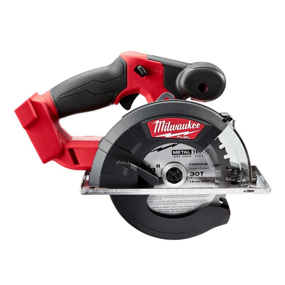 Milwaukee M18 FUEL 18V Lithium-Ion Brushless Cordless Metal Cutting 5-3/8 in. Circular Saw (Tool-Only) w/ Metal Saw Blade 2782-20 - The Home Depot