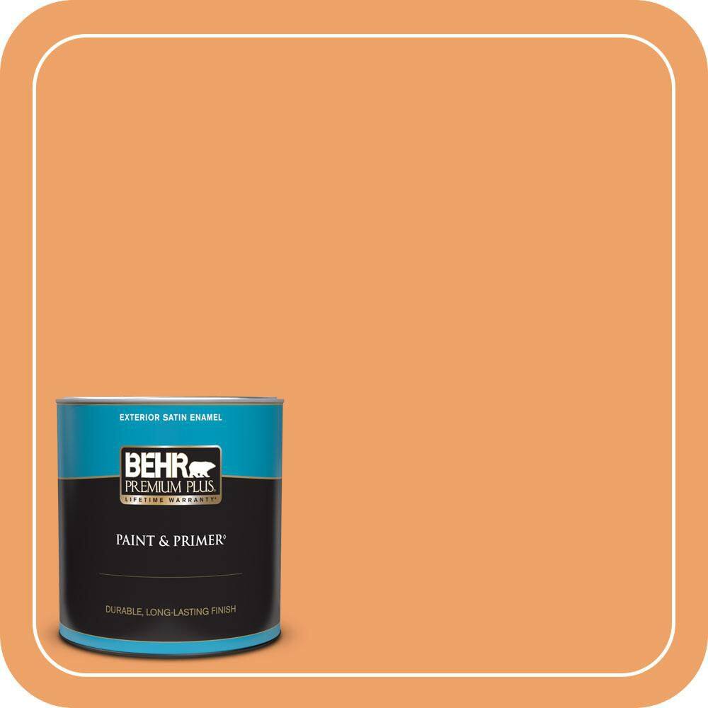 1 qt. #270D-5 Adventure Orange Satin Enamel Exterior Paint & Primer price history on PriceWatchPro