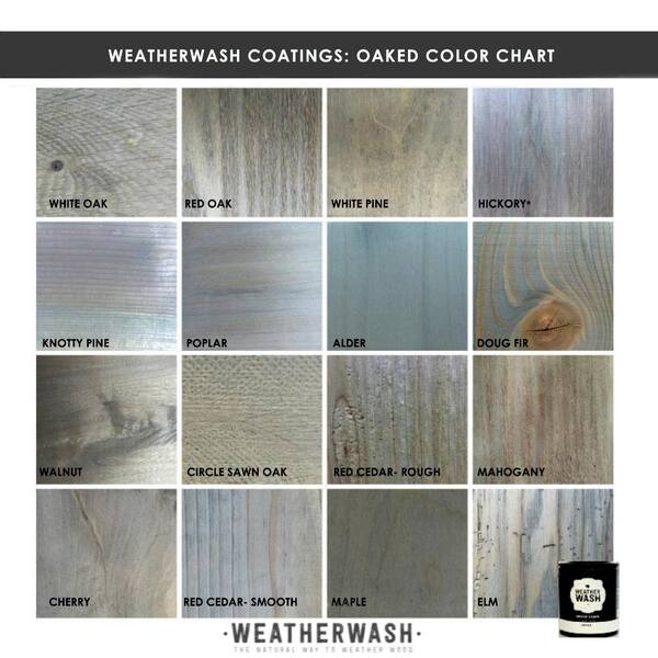 Weatherwash Interior Aging Wood Stain - Oaked - 1 qt