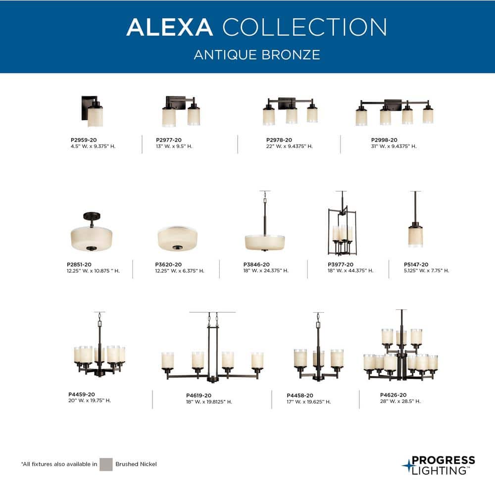 Antique Bronze 31" Alexa-Enabled 4-Light Bath Vanity Fixture