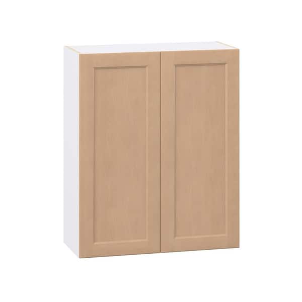 Lakewood 33 in. W x 14.75 in. D x 40 in. H Shaker Assembled Wall Kitchen Cabinet in Sugar Cookie