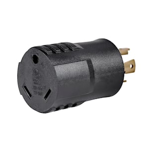 30 Amp 120-Volt L14-30P to TT-30R Generator Plug Adapter