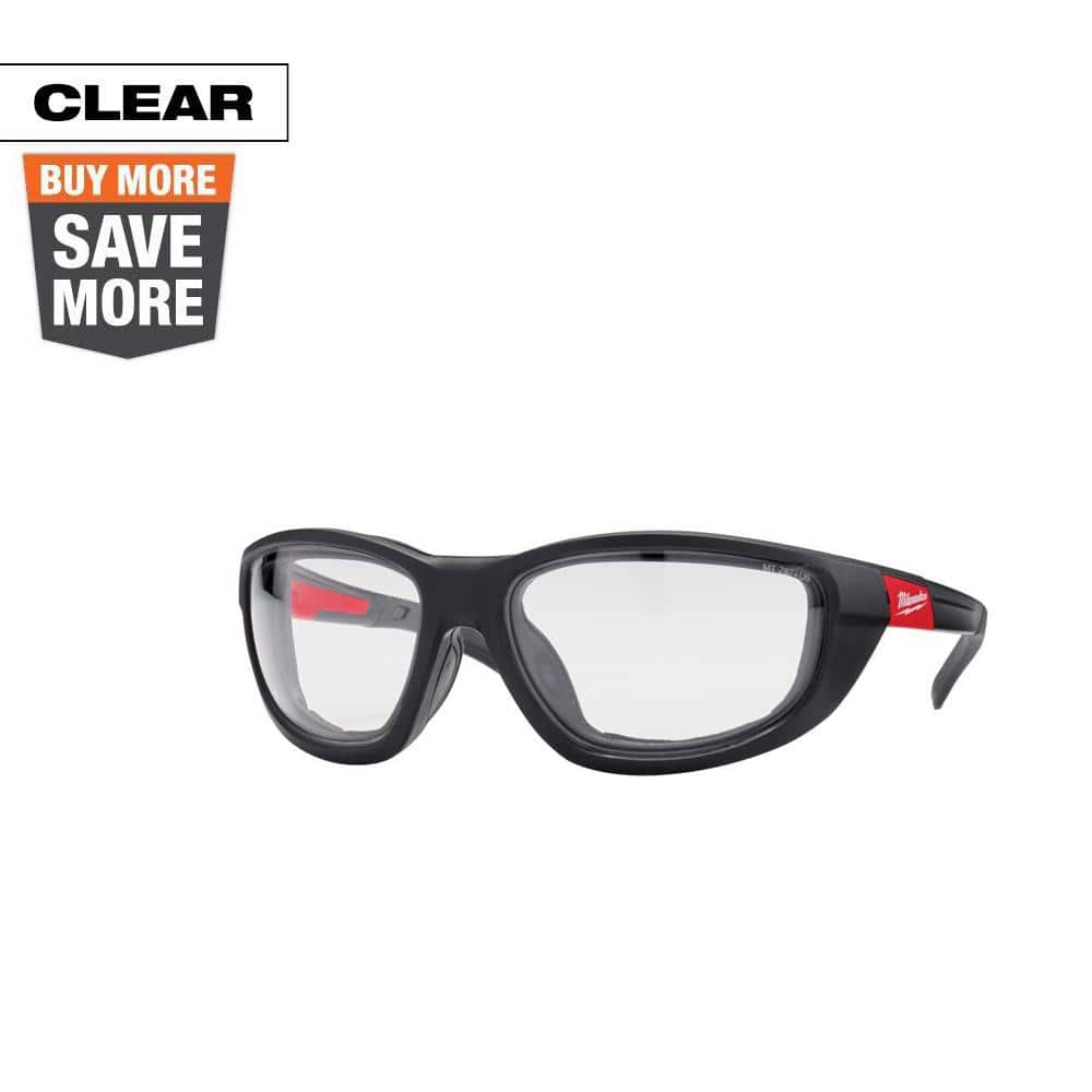 Reviews for Milwaukee Performance Safety Glasses with Clear Fog-Free Lenses  and Gasket Pg The Home Depot