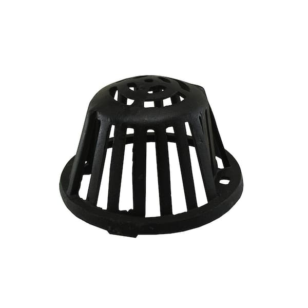 JONES STEPHENS 8-1/4 in. O.D. Cast Iron Dome for Roof Drains