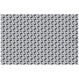 FlorArt 45 in. x 69 in. Morningside Indoor Low Profile Decorative Kitchen Mat