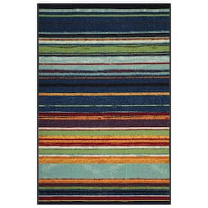 Ottomanson Rhythm Collection Washable Non-Slip Rubberback Solid Bath Rug  Set, 3 Piece - 18 x 30/18 x 19/18 x 18, Black RHM9002-3PCS - The Home  Depot