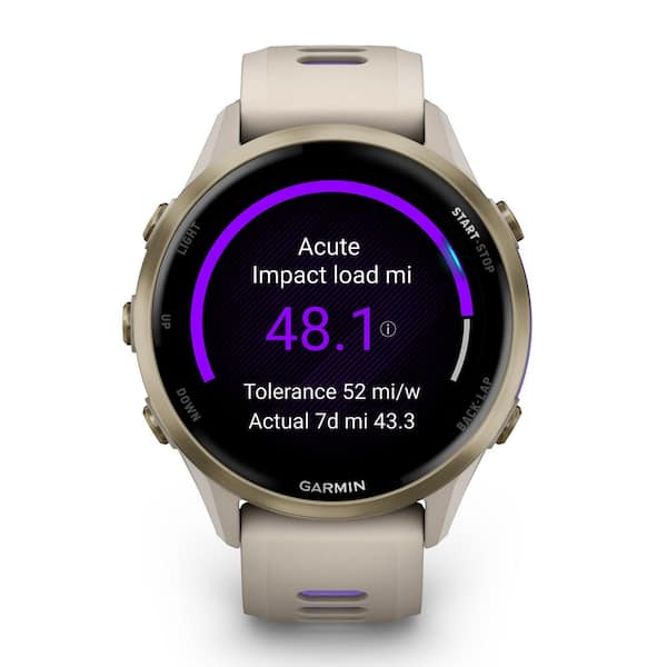 Garmin Forerunner 970 Running Smartwatch in French Gray/Indigo