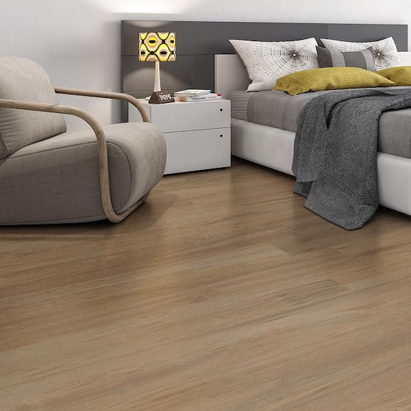 Jeffrey Court Plank Brown 8 in. x 48 in. Matte Porcelain Wood Look