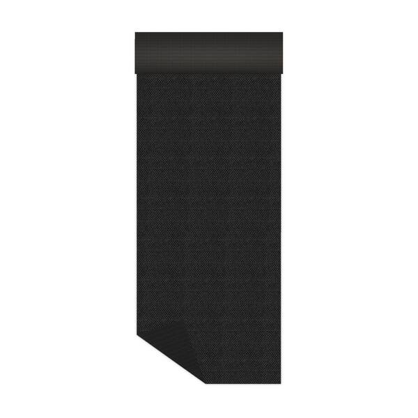 Black-Hobnail 31 in. x 37 ft. Utility Runner Rug - Custom Lengths up to 55 ft. Heavy-Duty, Non-Slip, All-Weather