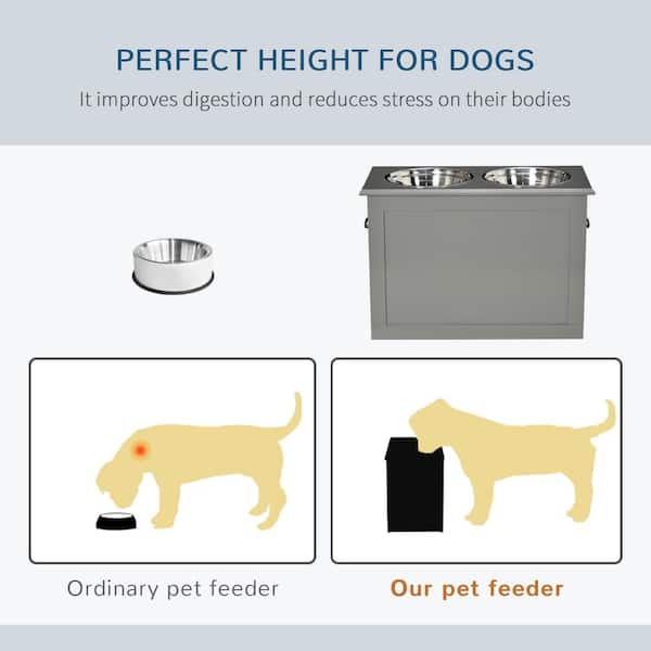 https://images.thdstatic.com/productImages/6eca6dac-d9f2-447d-a897-dc8488d9f18f/svn/pawhut-elevated-dog-feeders-d08-021v00gy-fa_600.jpg
