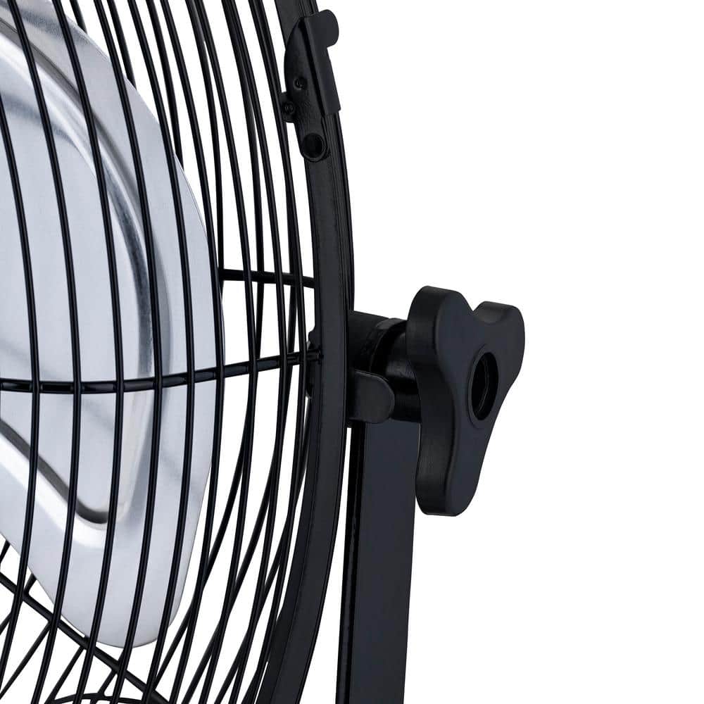 Newair 20" Black High-Velocity Outdoor Wall-Mount Fan with 3 Speeds