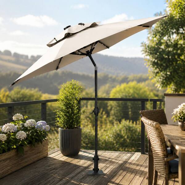 base pole for patio umbrella Outsunny Make an addition to your yard like no other This umbrella stand combines style and function in one attractive package Plastic Patio Umbrella Base Pole