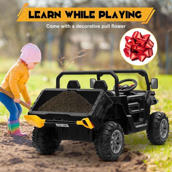 ジャガージュニアライドオンカー JOYRACER 24 Volt 4x200W Ride on Toys with Remote, Metal Frame UTV
