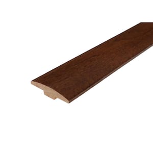 Fatima 0.28 in. Thick x 2 in. Wide x 78 in. Length Wood T-Molding