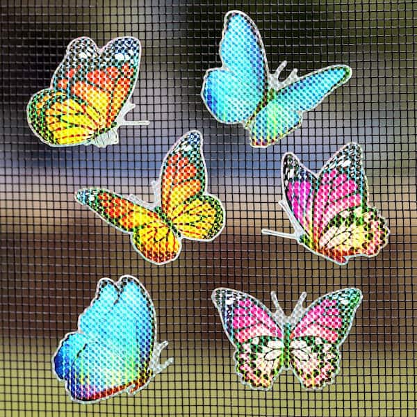 Shatex Screen Door Magnets Decorative Double Sided Magnetic Sticker  Butterfly Magnets Parts and, Accessories CT098 - The Home Depot