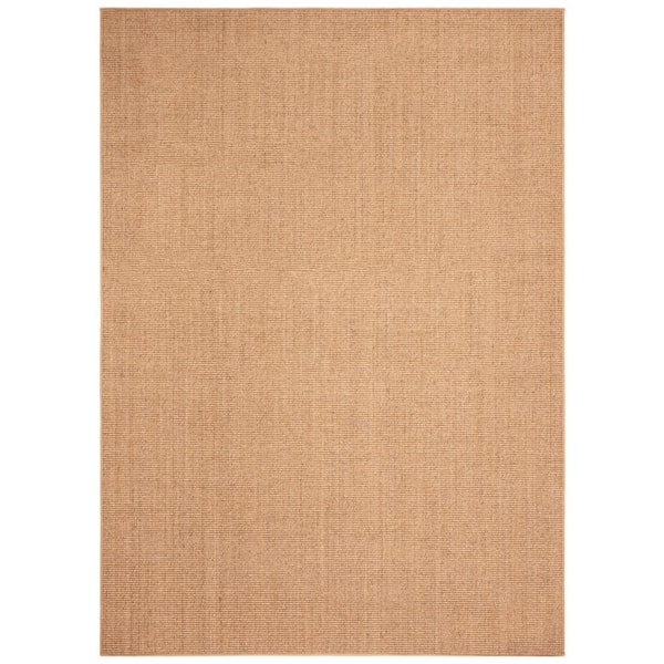 Martha Stewart 5 ft. x 7 ft. Beige Solid Color Area Rug